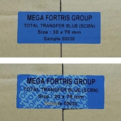 Security Labels – Total Transfer System — fotografija proizvoda